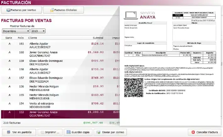 Eleventa facturacion