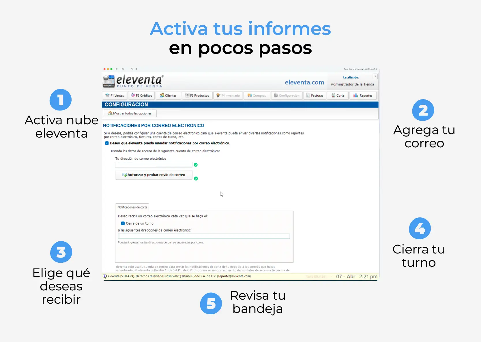 Actívalo en pocos pasos