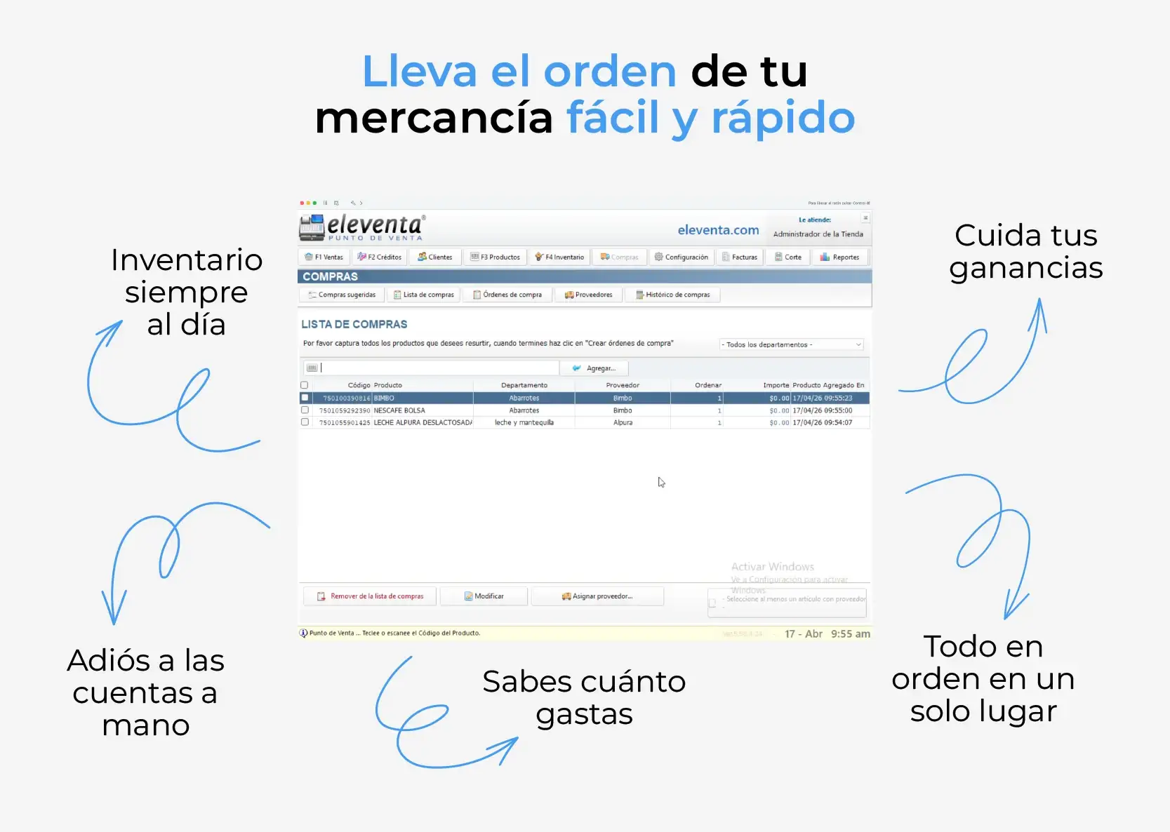 Beneficios de tener orden en tu mercancia