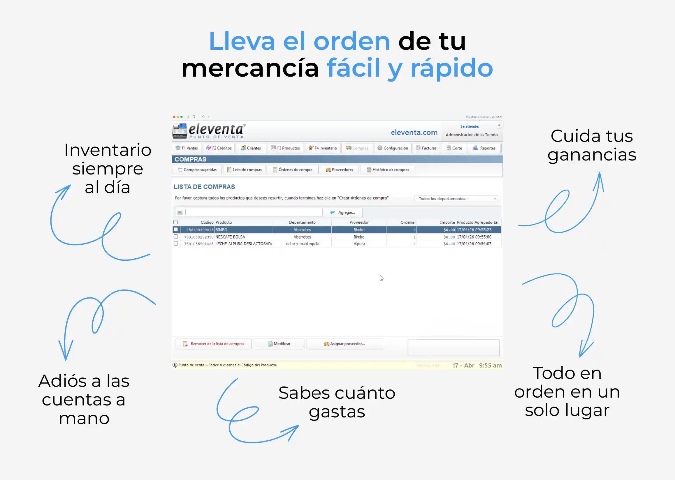 Beneficios de tener orden en tu mercancía