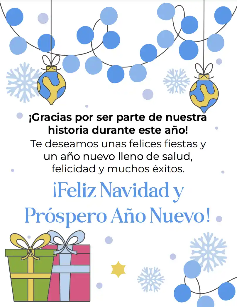 ¡Felices Navidad!