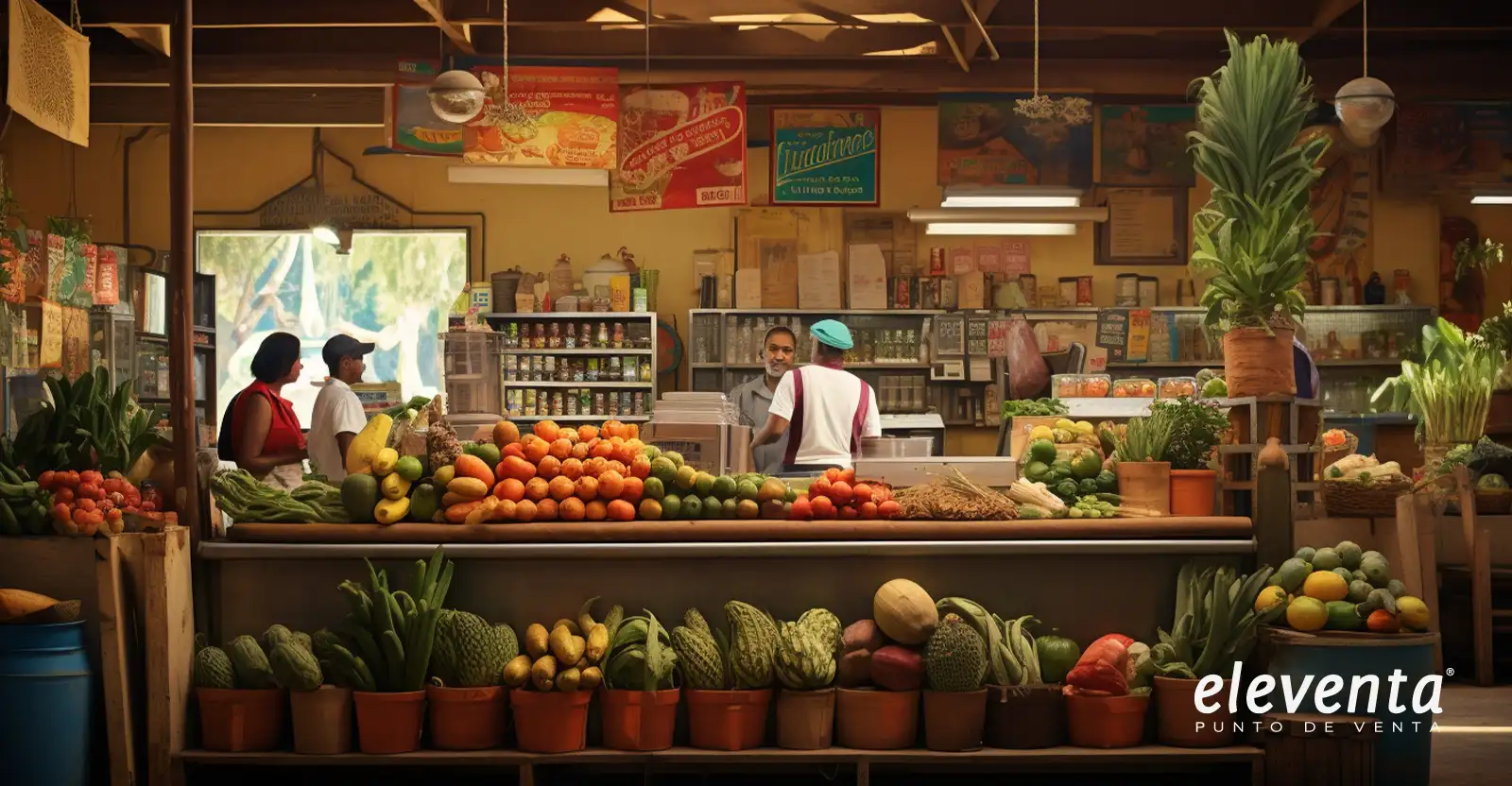 Abarrotes frutas y verduras