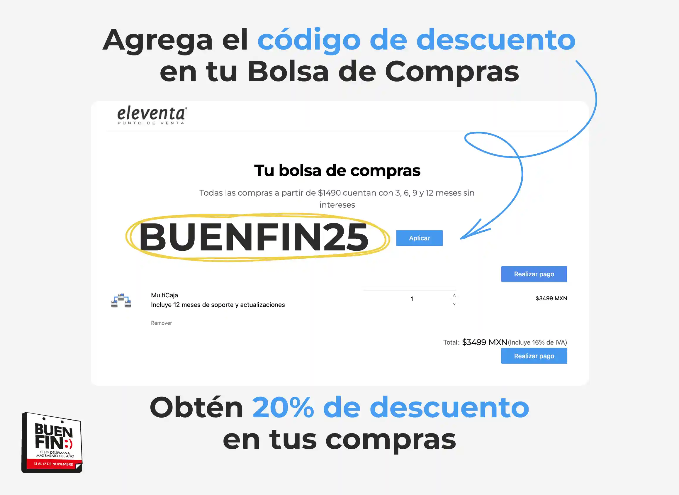 Código de descuento