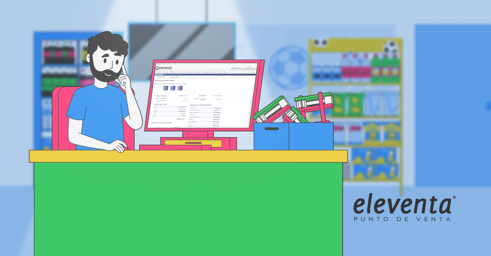 Usa eleventa gratis para tu tiendita