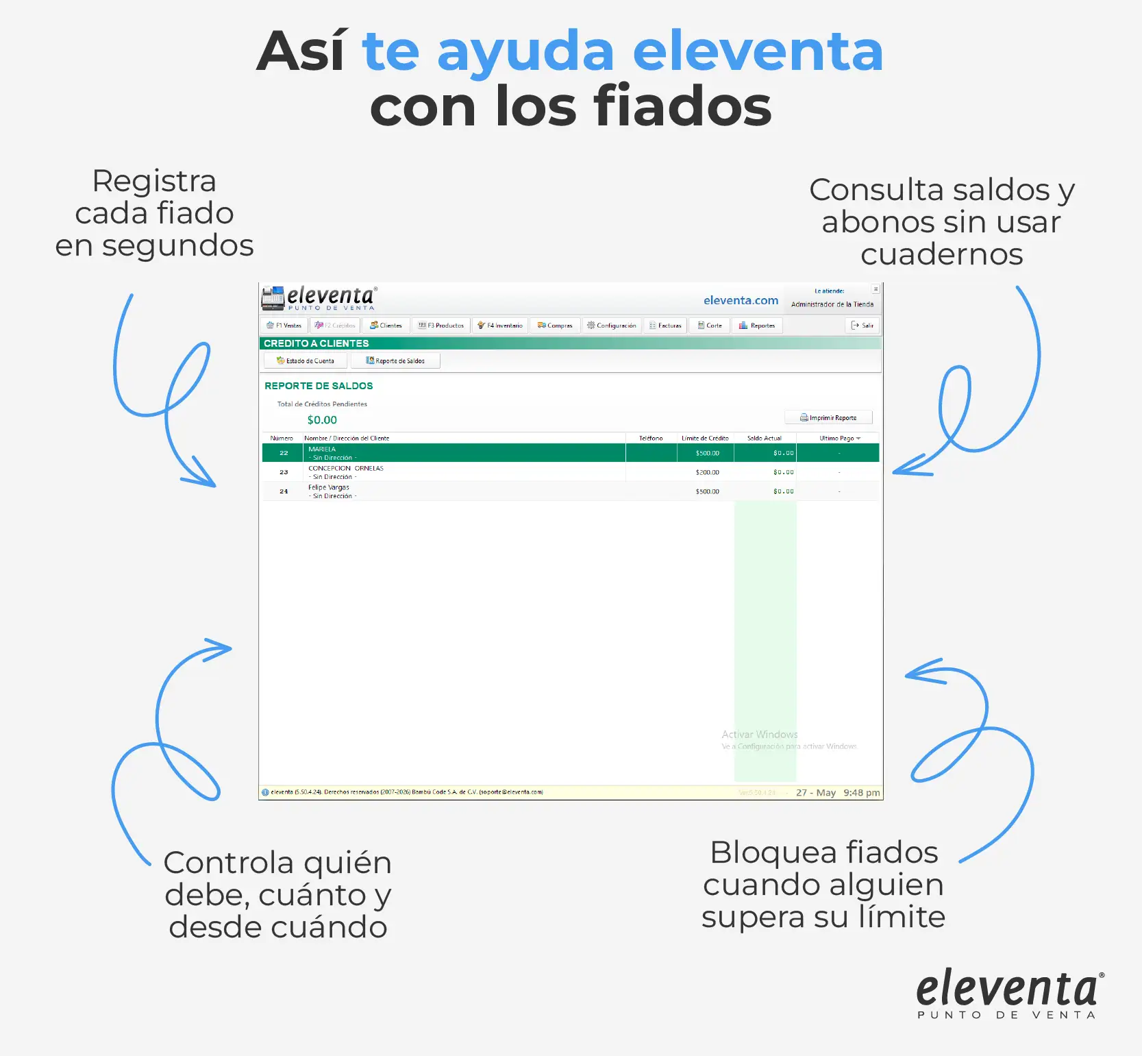 eleventa te ayuda