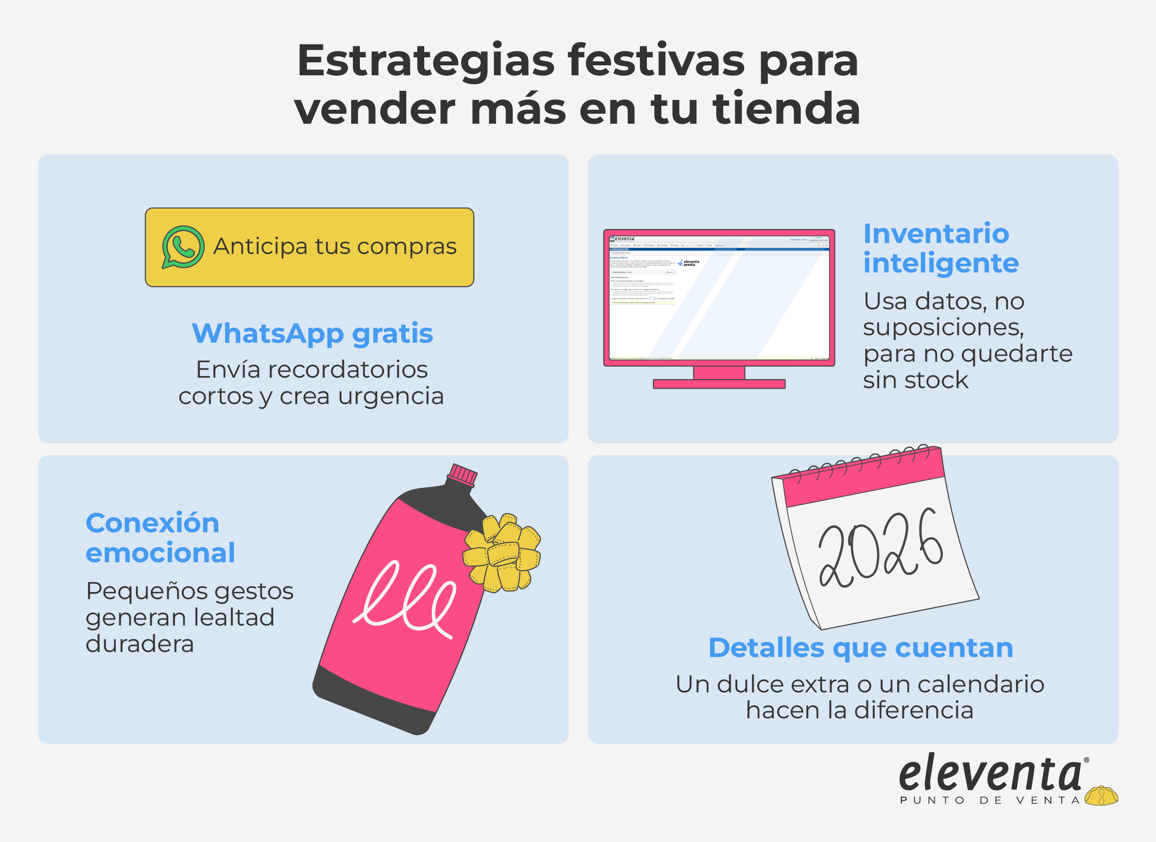 Estrategias festivas