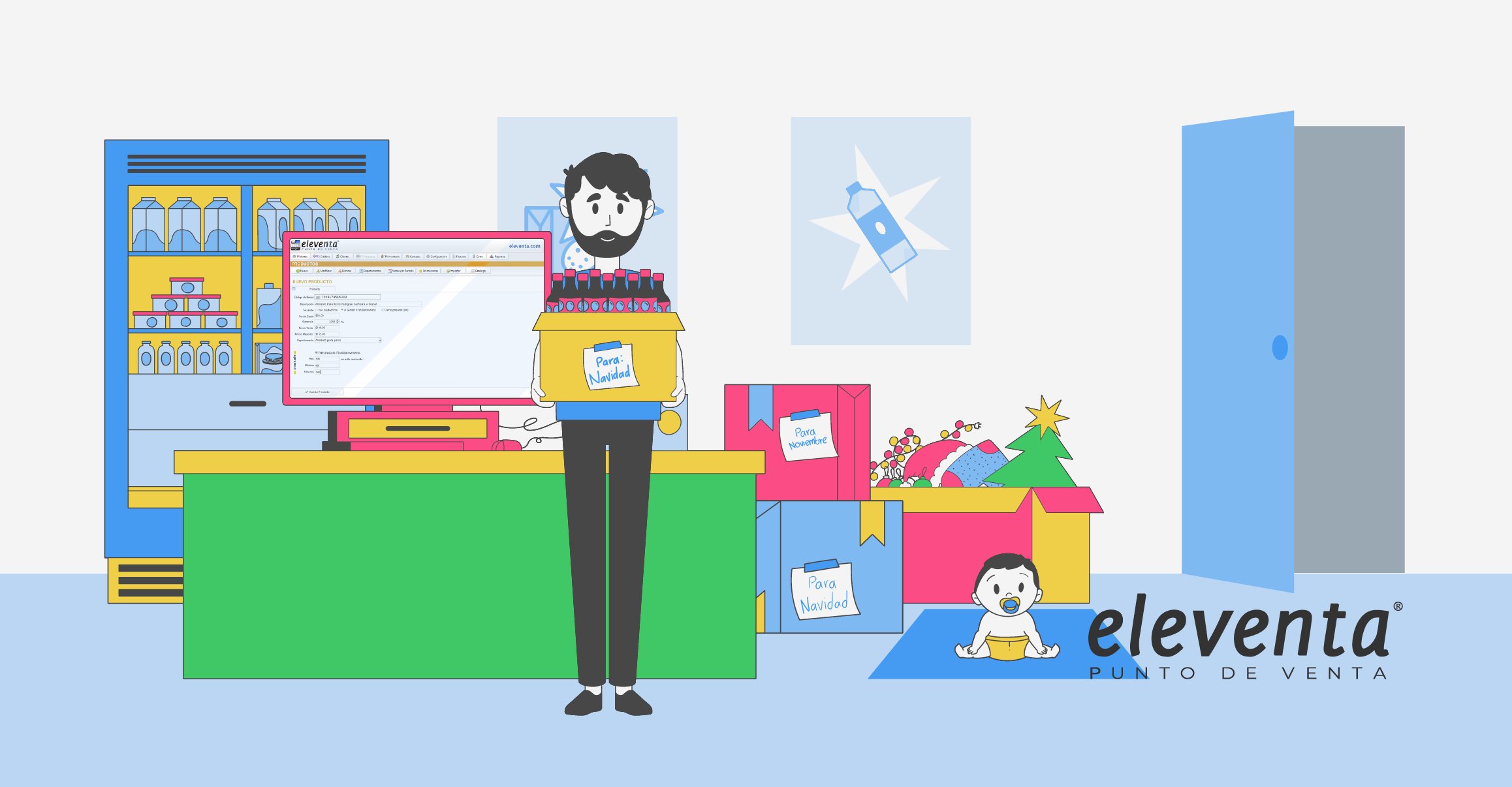 Fiestas tienda eleventa