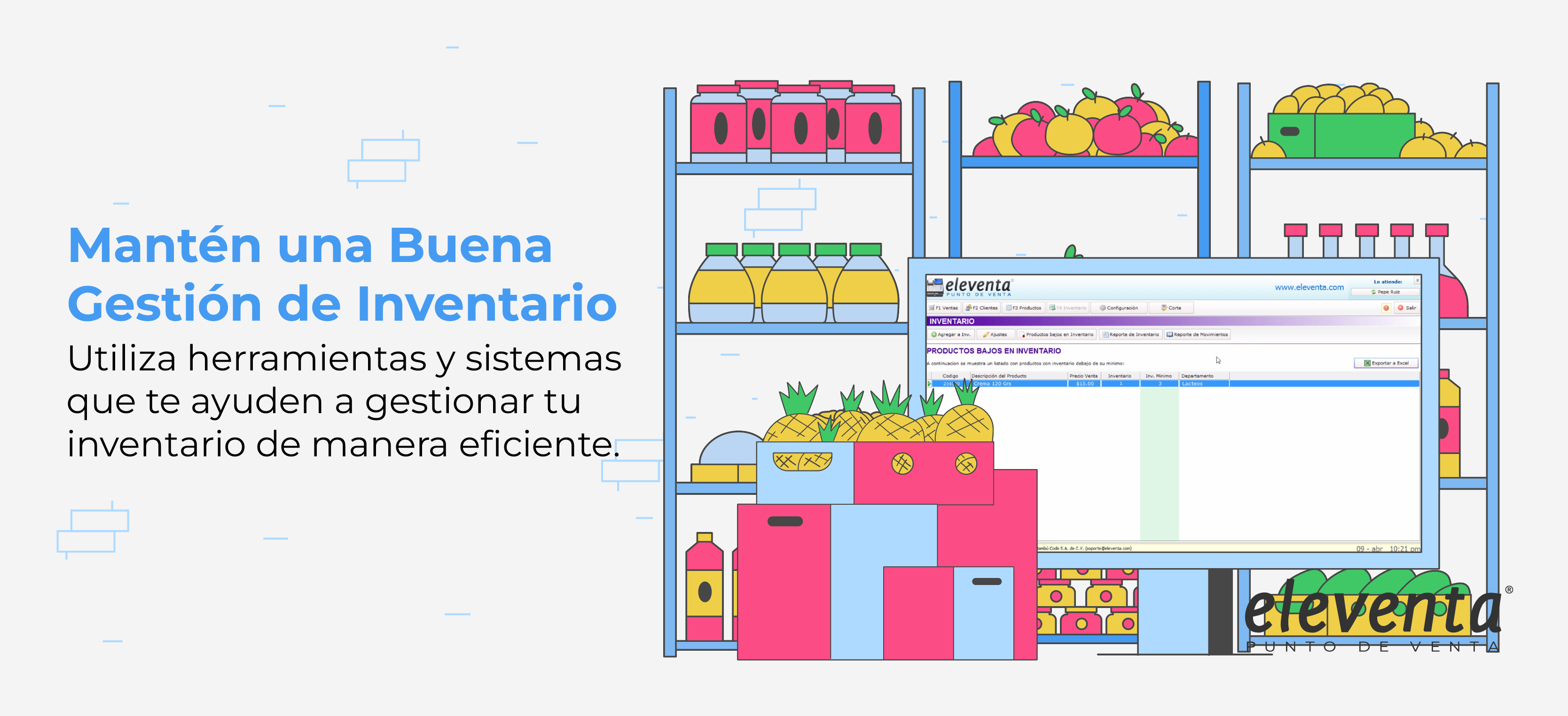 Gestión de inventario en tu negocio