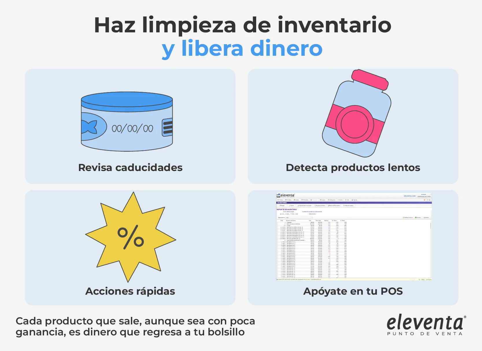 Limpia tu inventario