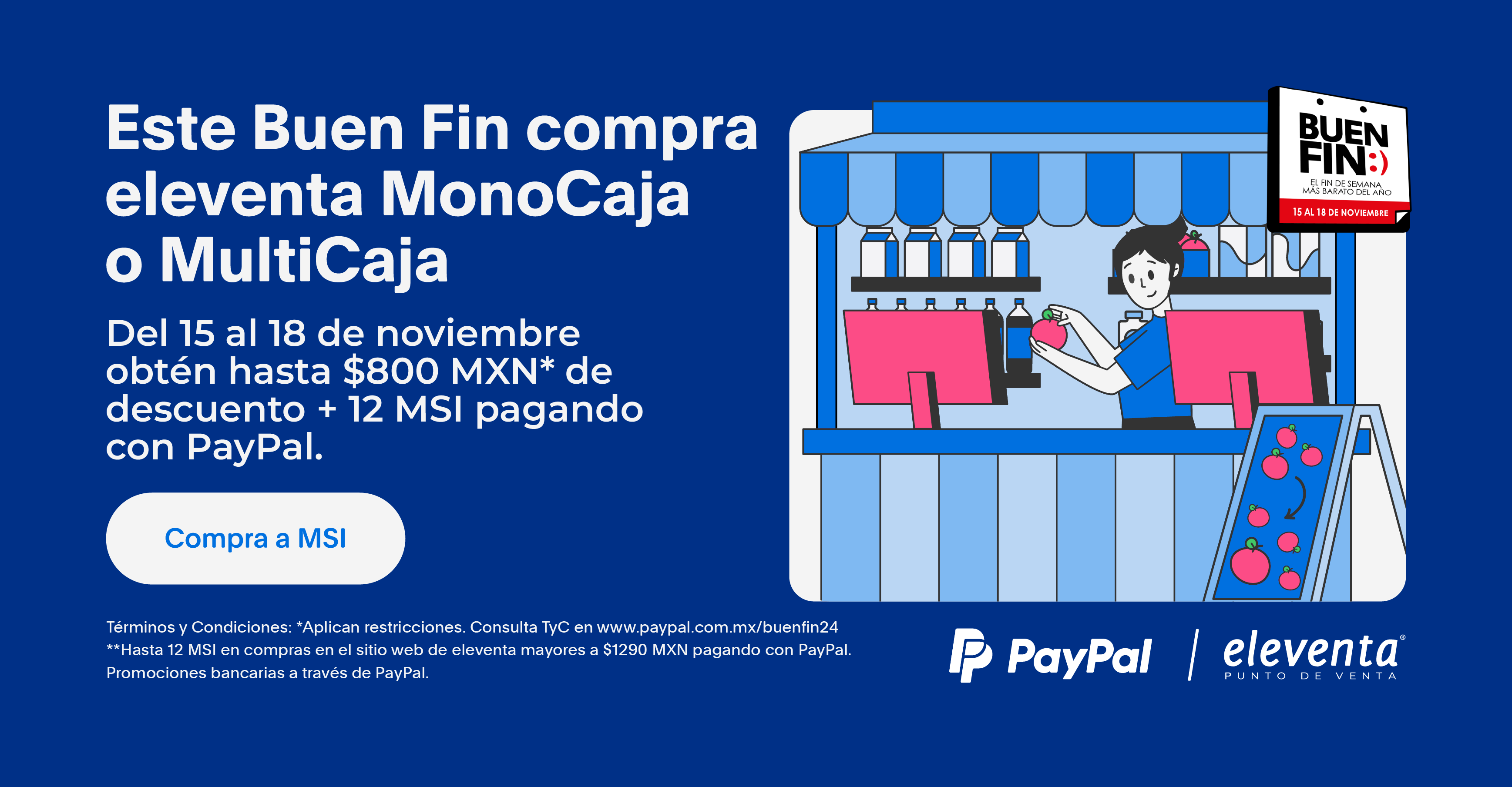 Este Buen Fin, ¡Gana comprando eleventa!