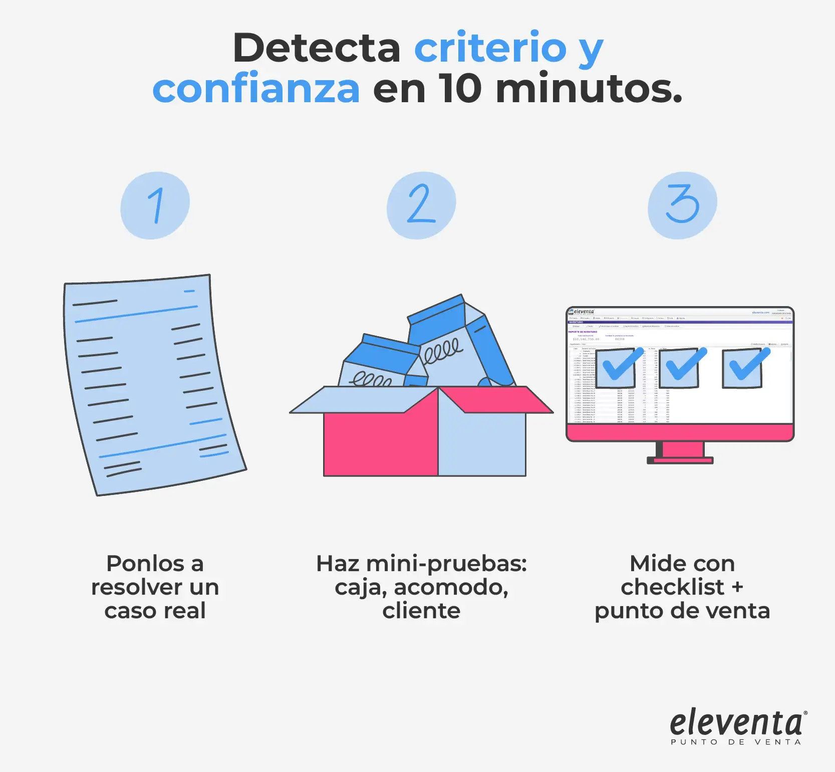 Pruebas reales para las vacantes