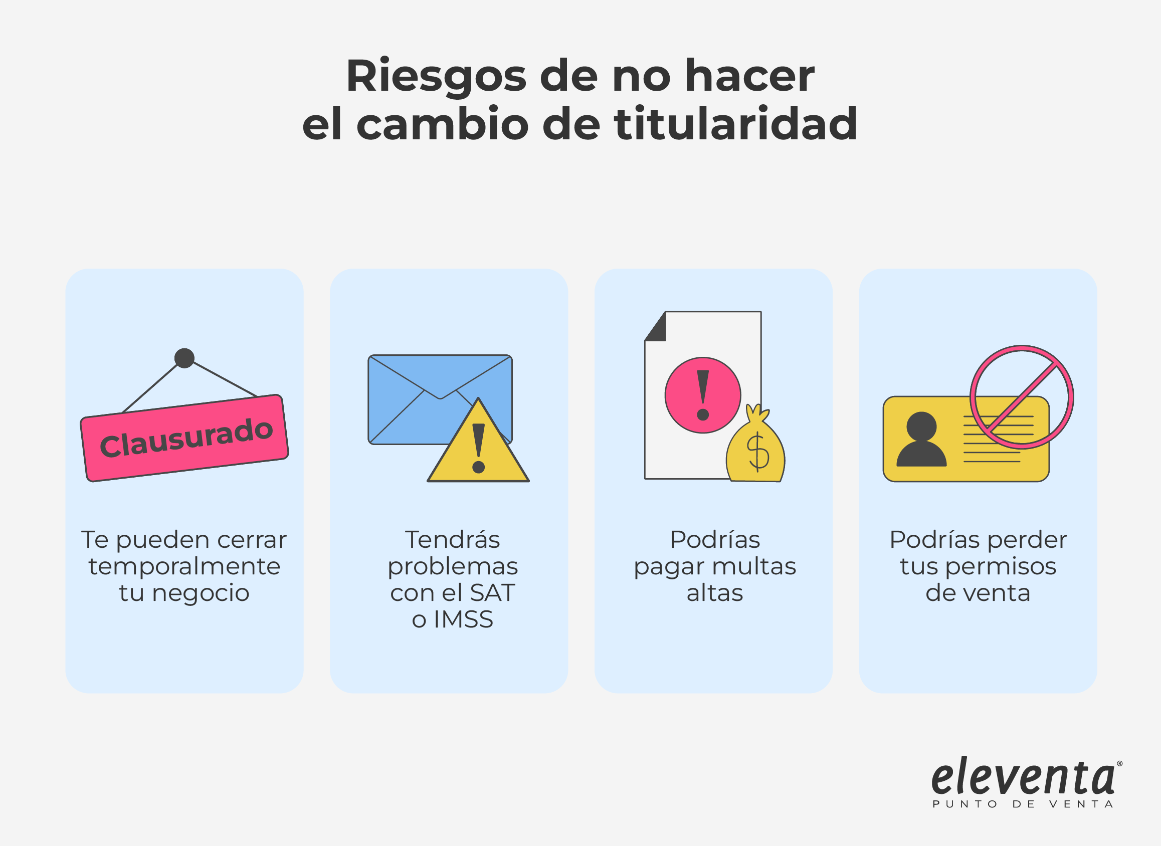 Riesgos de no hacer cambio nombre