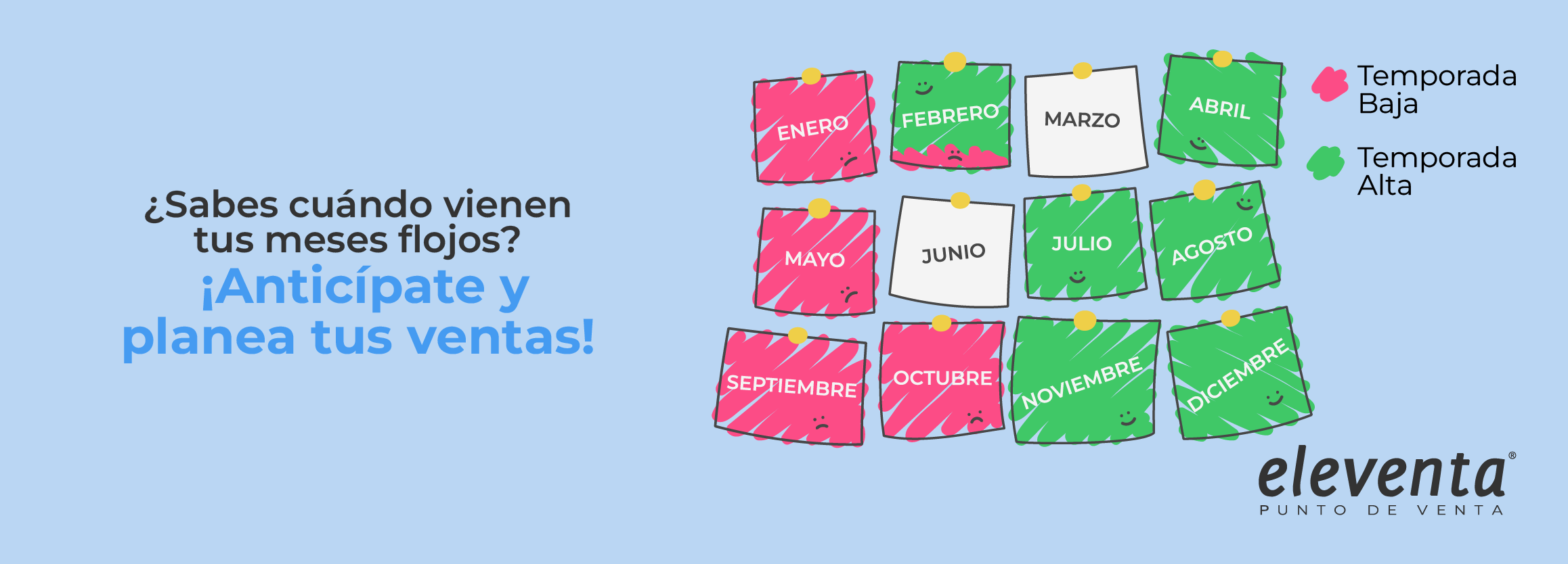 Conoce las temporadas bajas y altas