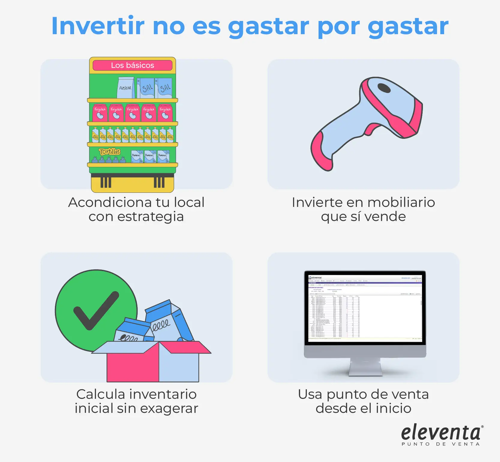Tips para invertir en tu tiendita