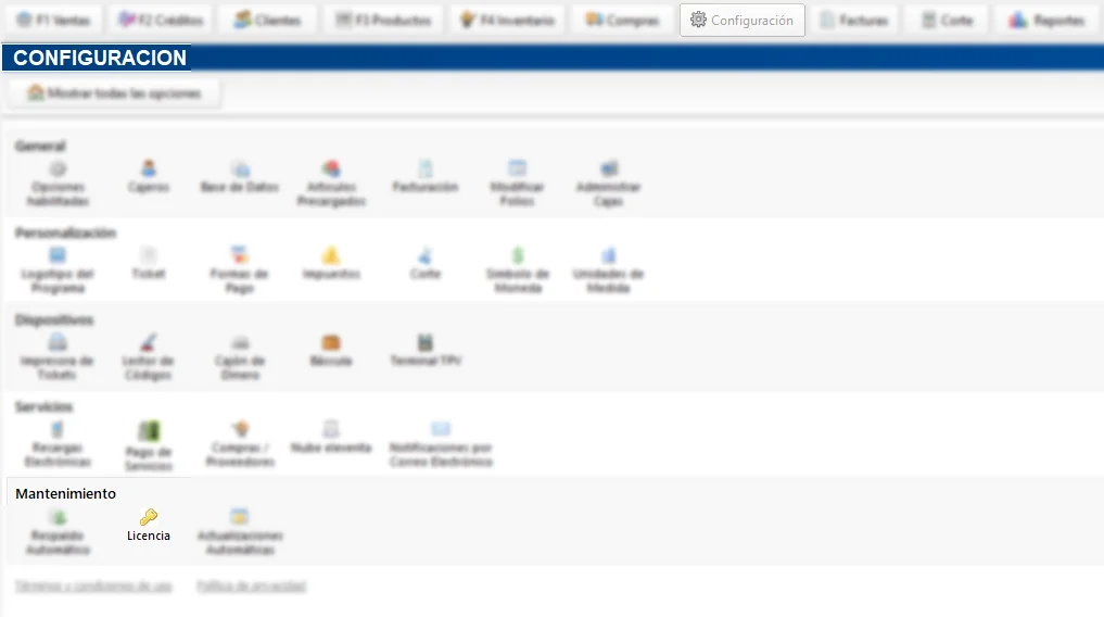 configuracion-mantenimiento-licencia