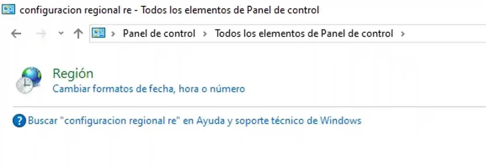 Cambiar formatos de fecha, hora o número