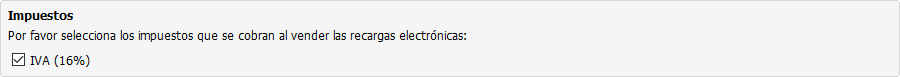 configuracion-servicios-recargas-impuestos