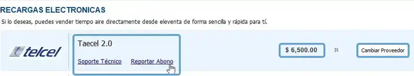 e5-reportar-abono-recargas-electronicas-taecel