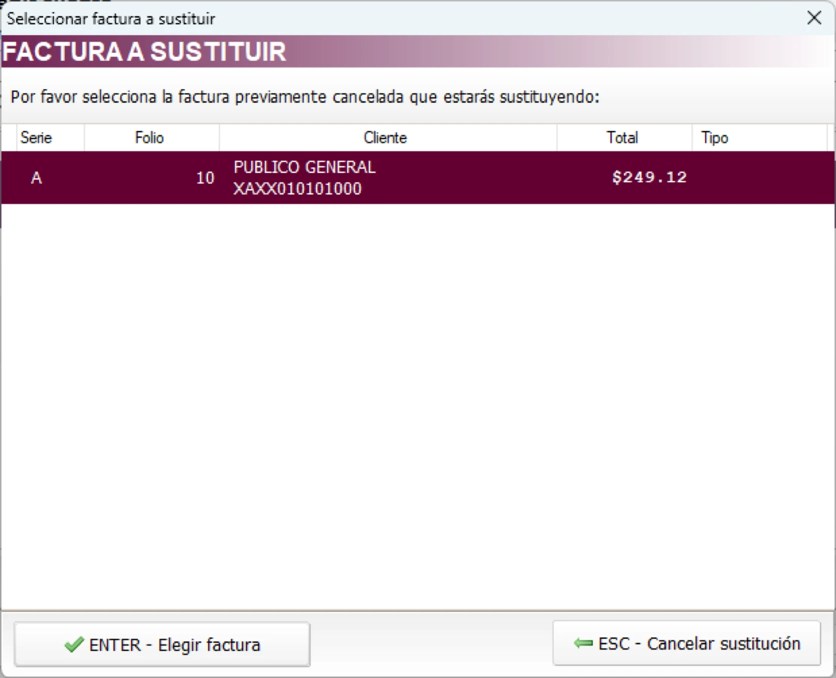 factura-a-sustituir-eleventa
