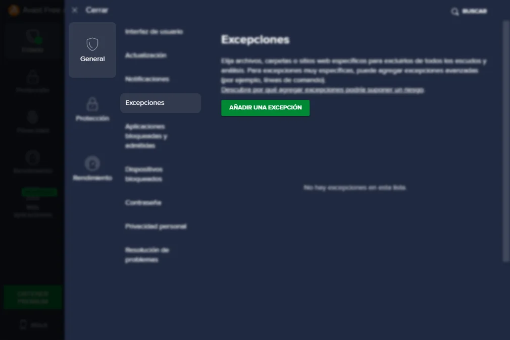 general-excepciones-añadir-excepcion