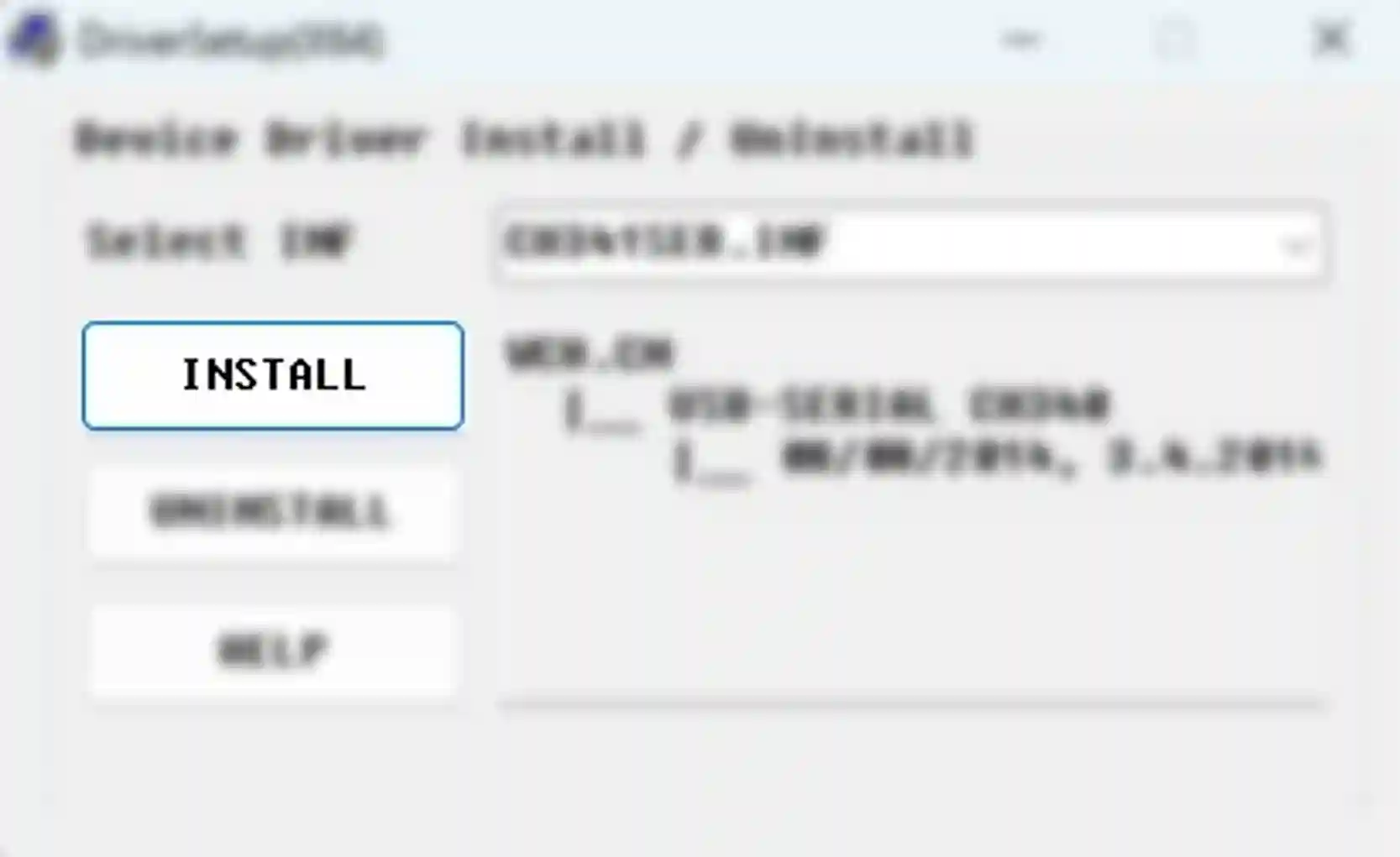 Instalación correcta del controlador