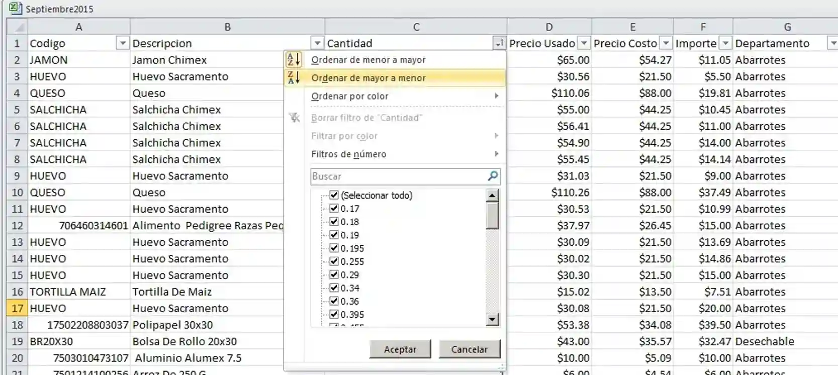 ordenar-reporte-eleventa-en-excel-mayor-a-menor-2