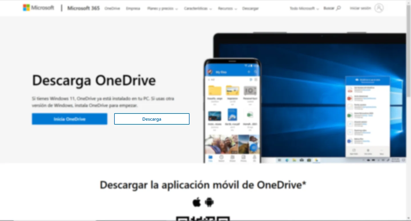 pagina-one-drive-descargar