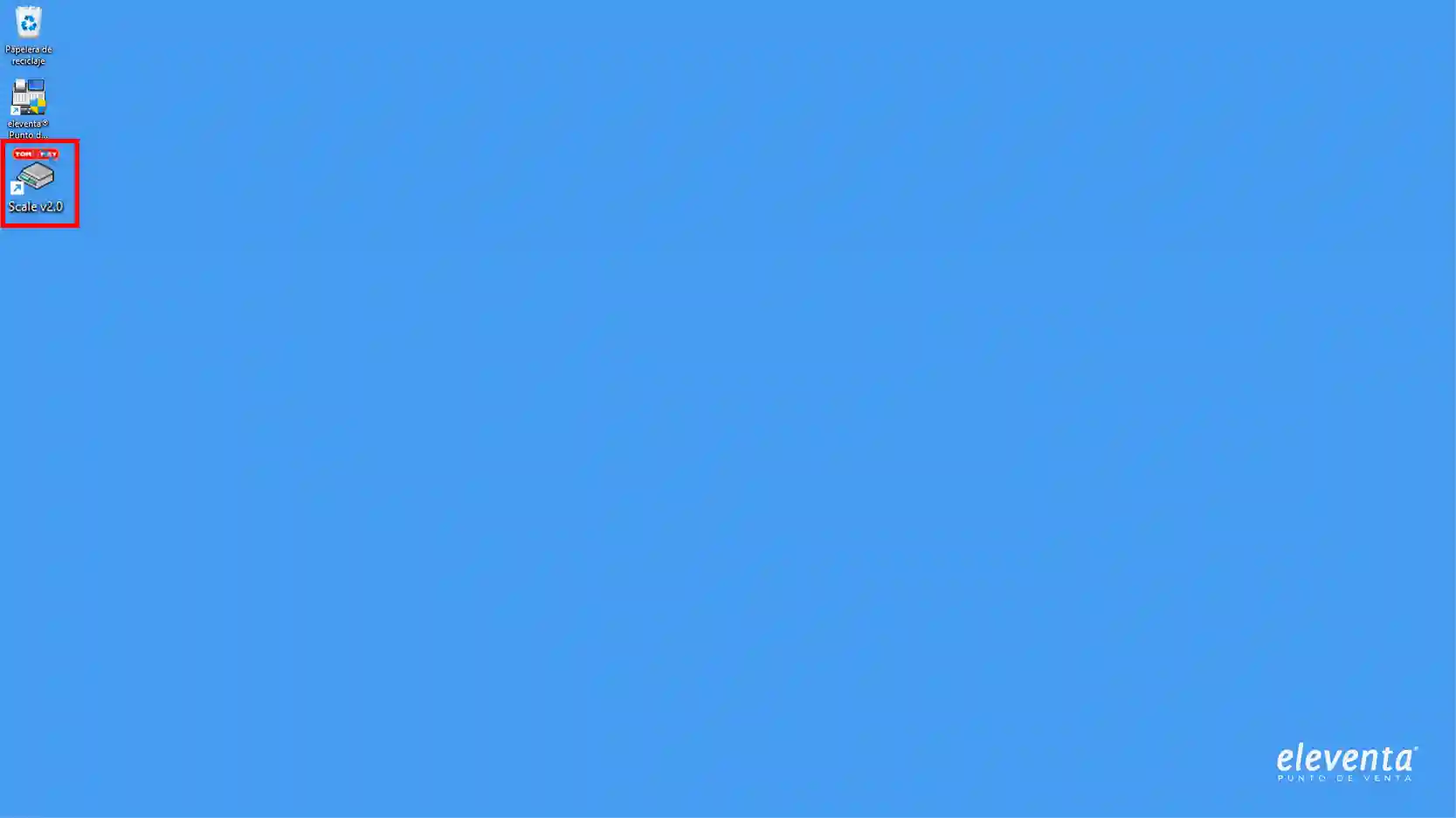 Ícono de Torrey Scale en el escritorio de Windows