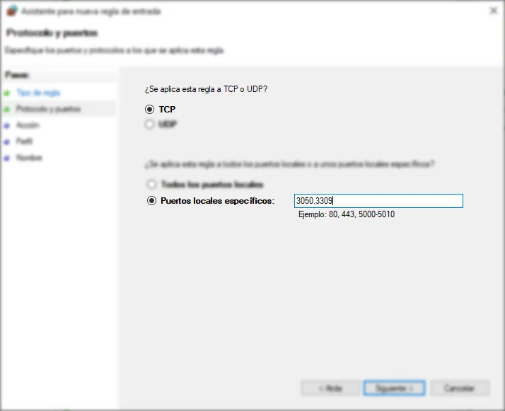 windows-corta-fuegos-puertos-especificos