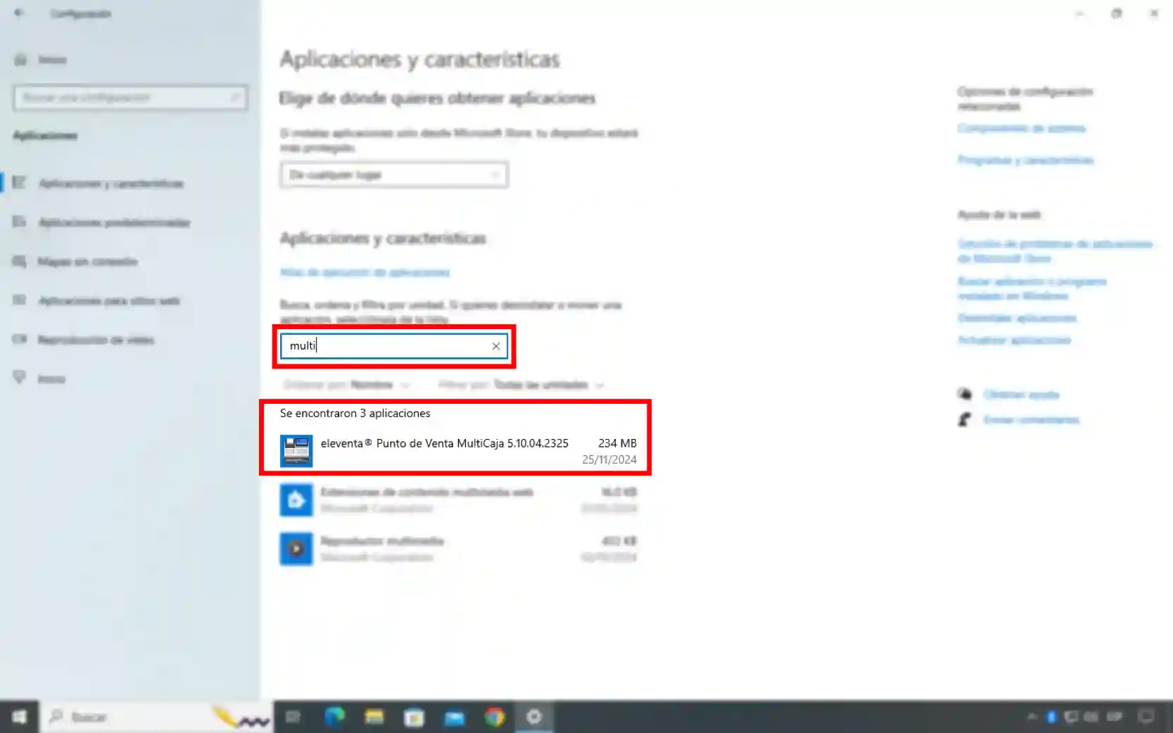Búsqueda de eleventa MultiCaja